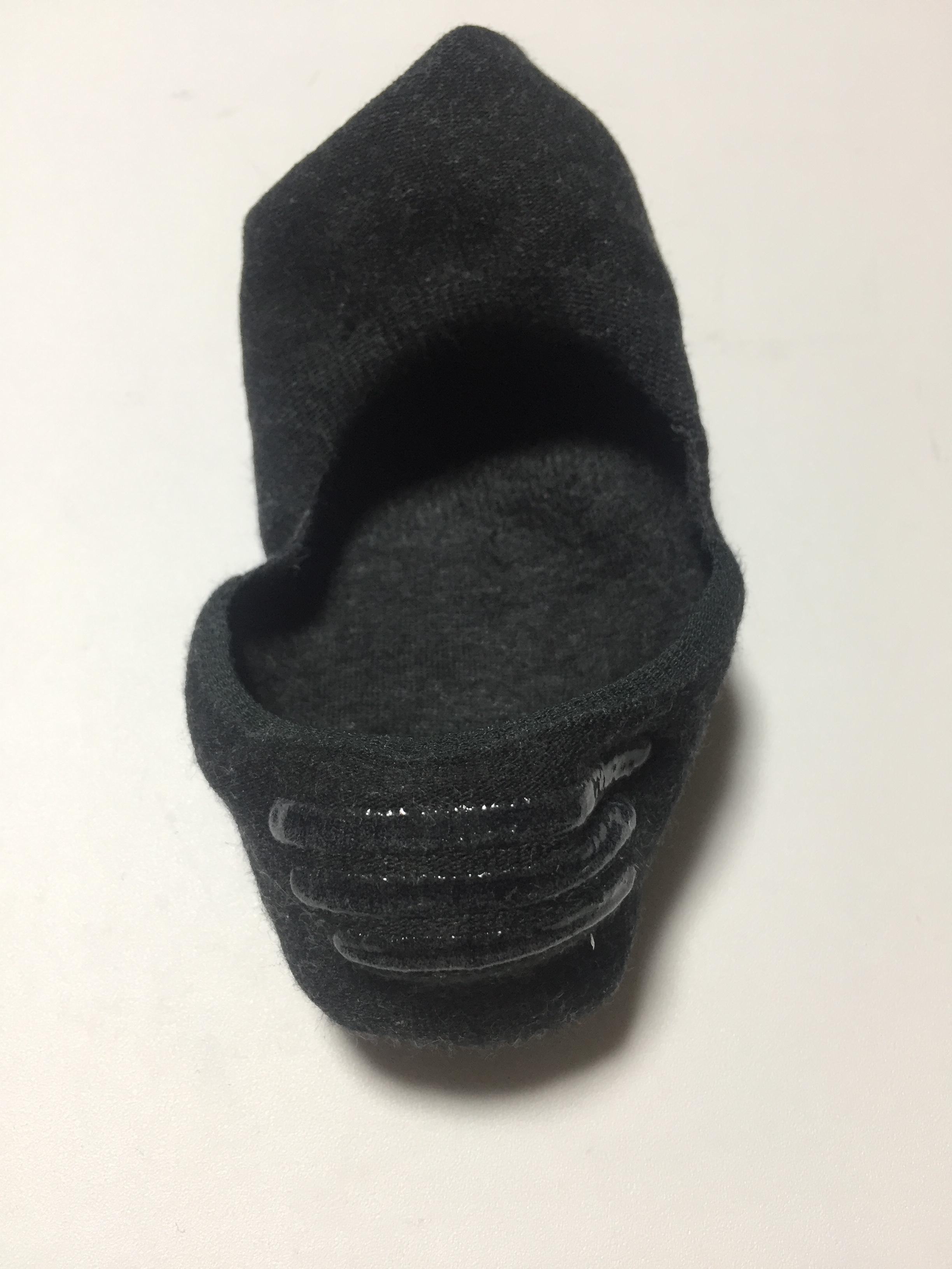 無印良品のフットカバーのすべり止め