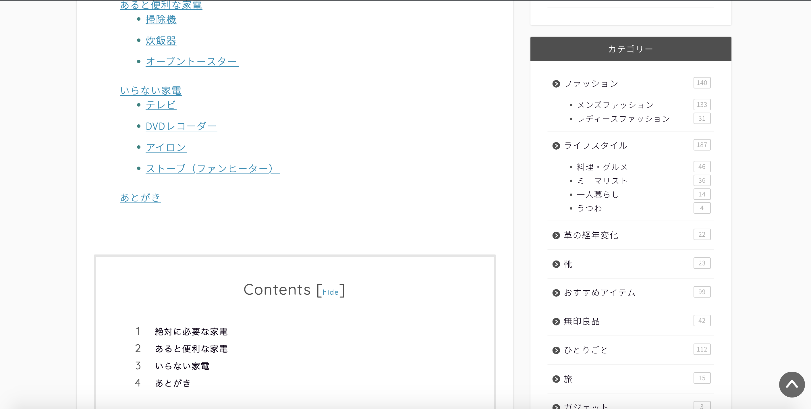 WordPress_はてな_目次の修正