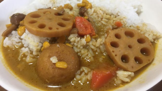 無印良品の根菜のスパイシースープカレー