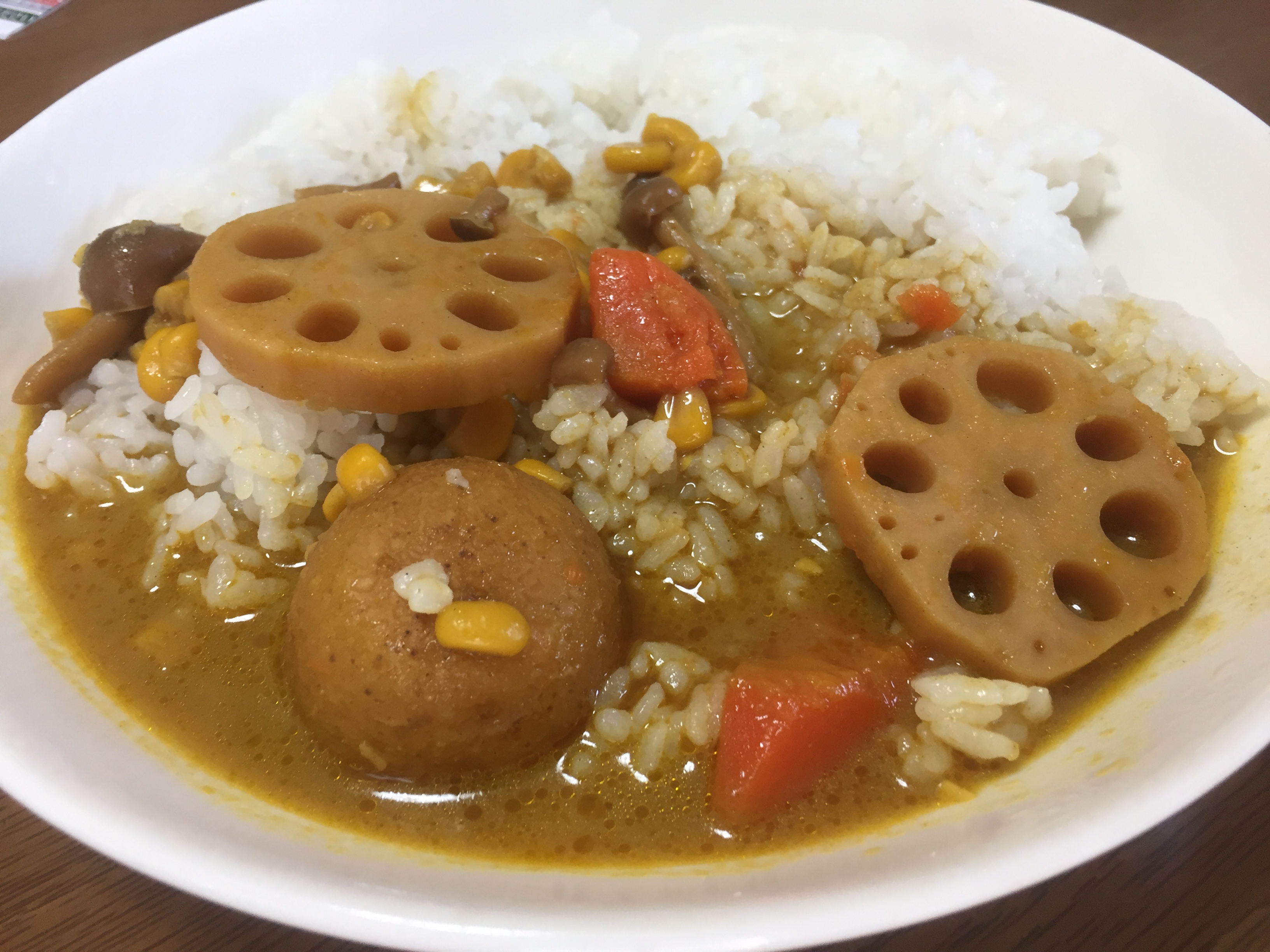 無印良品の根菜のスパイシースープカレー